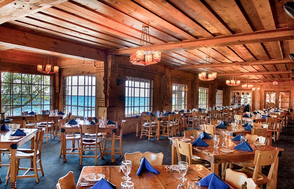 Lutsen Resort On Lake Superior Restaurace fotografie